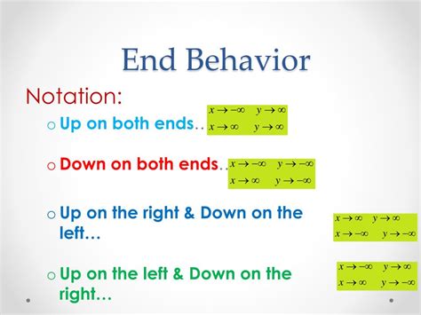 how to determine the end behavior of a function|1.4: Limits at Infinity and Horizontal Asymptotes : End .